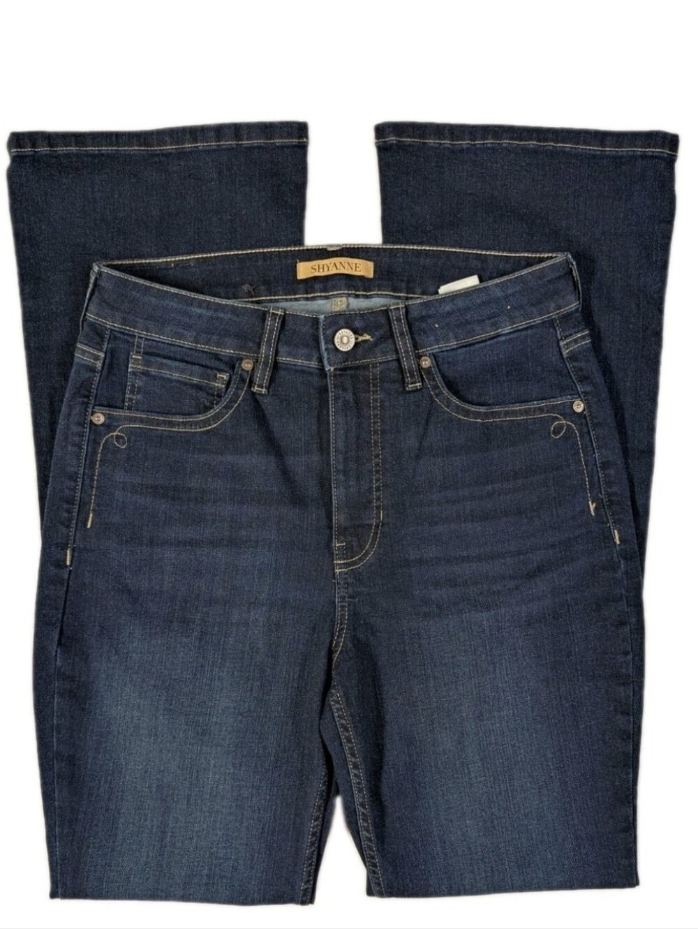 Shyanne Celeste High Rise Bootcut Jeans Womens Size 30W x 32L Dark Wash Denim